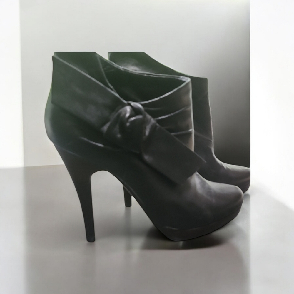 Aldo Elegant Black High Heel Women's Short Boots By ALDO 7.5